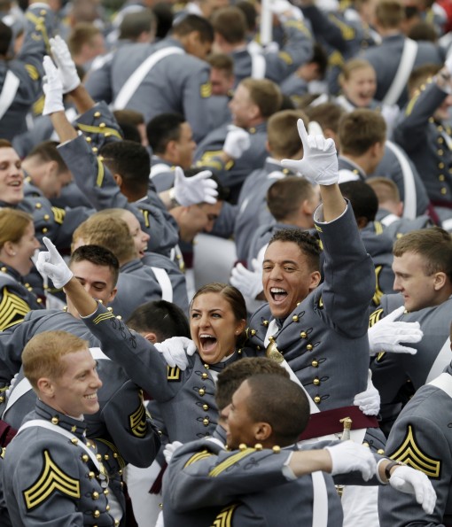 West Point grads celebrate