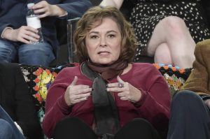 In this Jan. 8, 2018, file photo, Roseanne Barr participates in the Roseanne panel during the Disney/ABC Television Critics Association Winter Press Tour in Pasadena, Calif. ABC canceled its hit reboot of Roseanne on Tuesday, May 29, 2018, following star Roseanne Barrs racist tweet that referred to former Obama adviser Valerie Jarrett as a product of the Muslim Brotherhood and the Planet of the Apes.