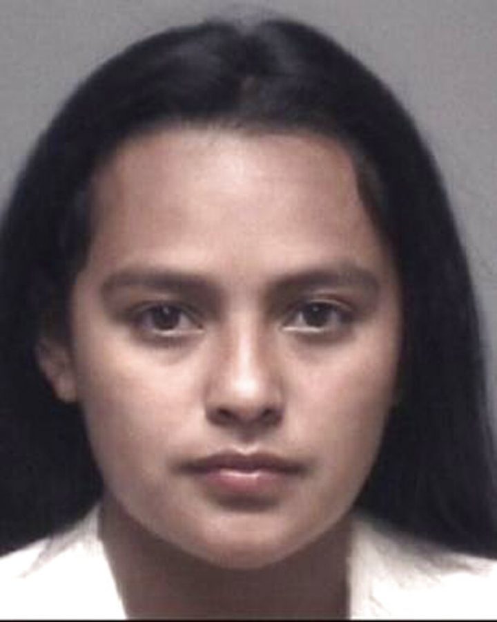 Dalia Jimenez has been charged with pouring rubbing alcohol on her 5-year-old stepdaughters face, according to police. This is an undated Grand Prairie Police Department booking photo of Jimenez. 

 

