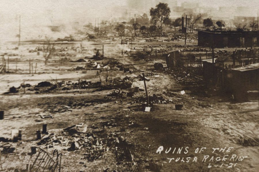 The aftermath of the Tulsa mob violence