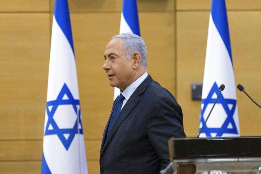 Israel Prime Minister Netanyahu speaks to Parliament