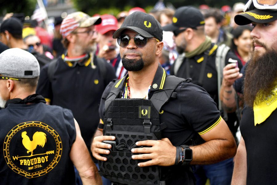 Enrique Tarrio, chairman of the Proud Boys, has faced scrutiny from the FBI.