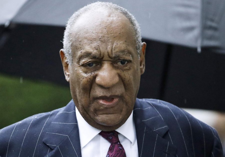 Bill Cosby arrives for a sentencing hearing.