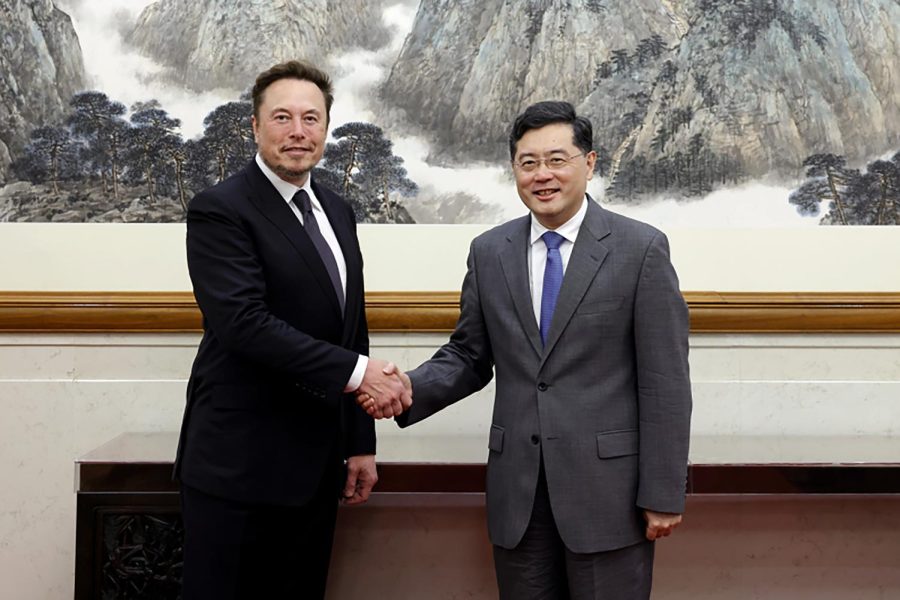 Elon Musk meets with Chinese Foreign Minister