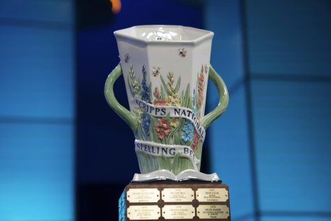 Image of Scripps National Spelling Bee trophy